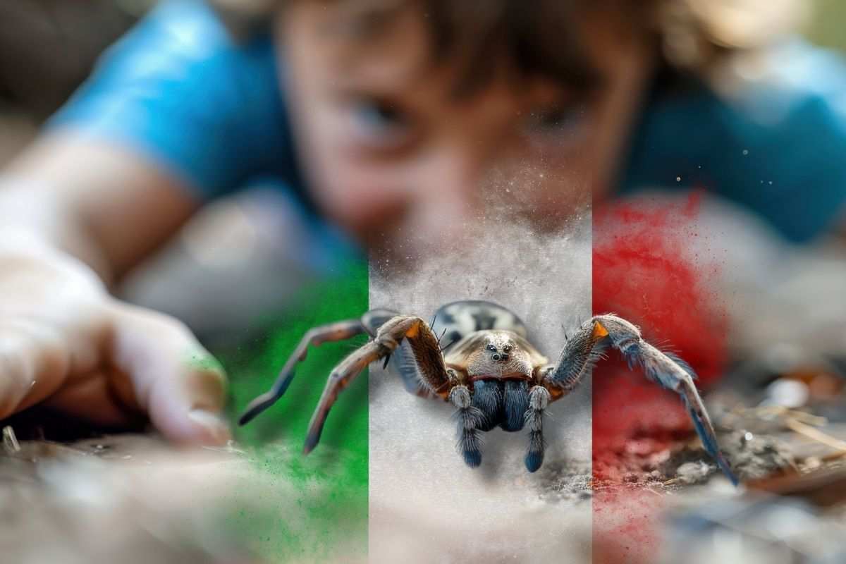 il ragno più pericoloso di italia